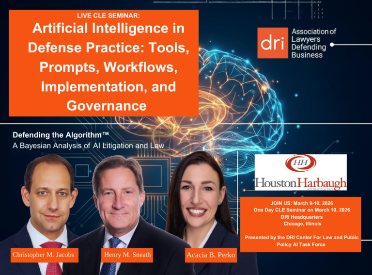 For The Defense | AI Litigation | Intellectual Property | artificial intelligence | Defending the Algorithm | Pittsburgh